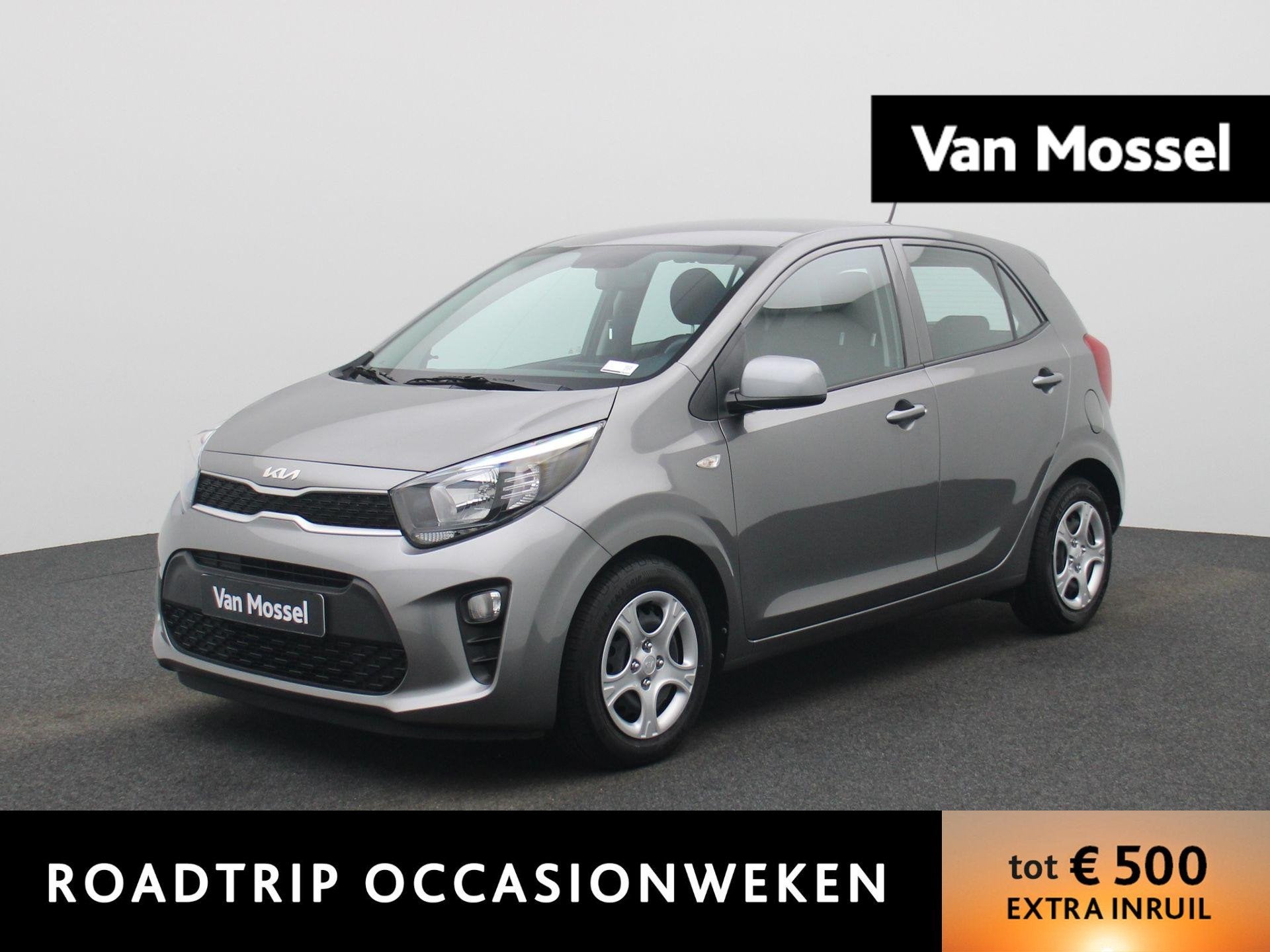KIA Picanto 1.0 MPI 67 Pure | APPLE CARPLAY | AIRCO | BLUETO, Voorwielaandrijving, Stof, Gebruikt, 4 stoelen