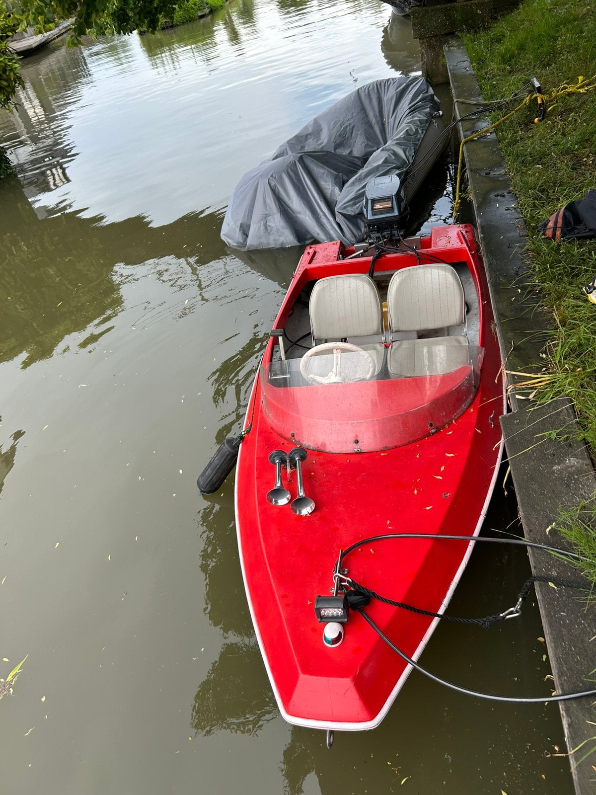spitfire 9.9 pk tekoop opknap project, Watersport en Boten, Ophalen, Zo goed als nieuw, Overige typen