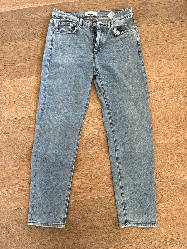 Armedangels Lichtblauwe Jeans W27/L30 – Dames, Zo goed als nieuw, W27 (confectie 34) of kleiner, Armedangels, Verzenden