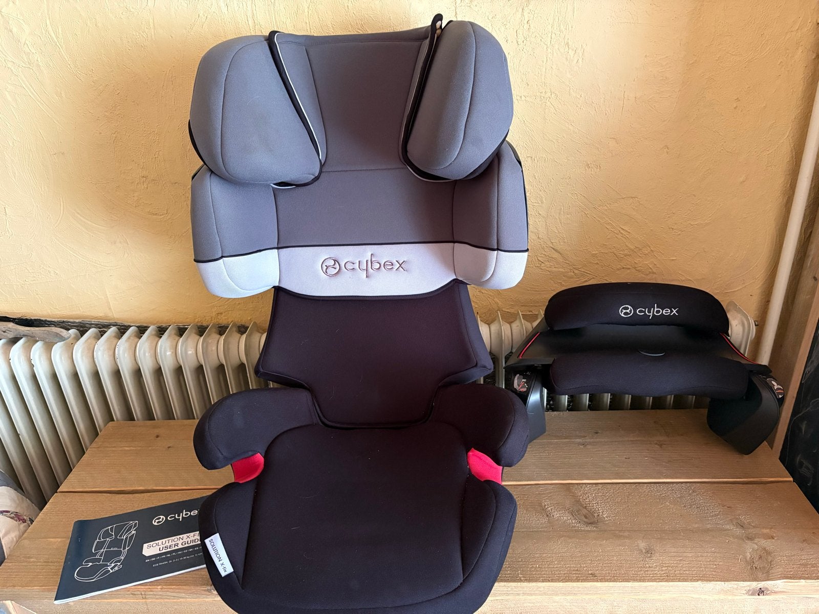 Cybex Solution X-Fix autostoel - Zo goed als nieuw, 15 t/m 36 kg, Verstelbare rugleuning, Zo goed als nieuw, Isofix