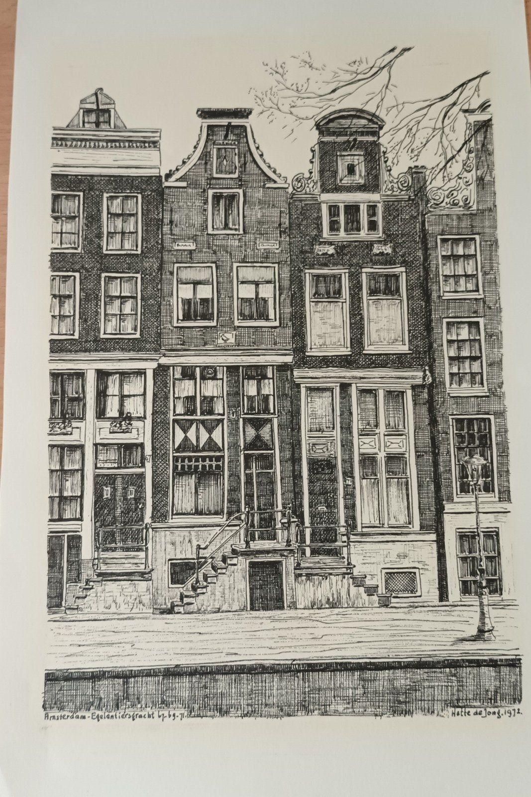 Originele pentekeningen Hette de Jong (nrs. 3/4 verkocht!), Antiek en Kunst, Verzenden
