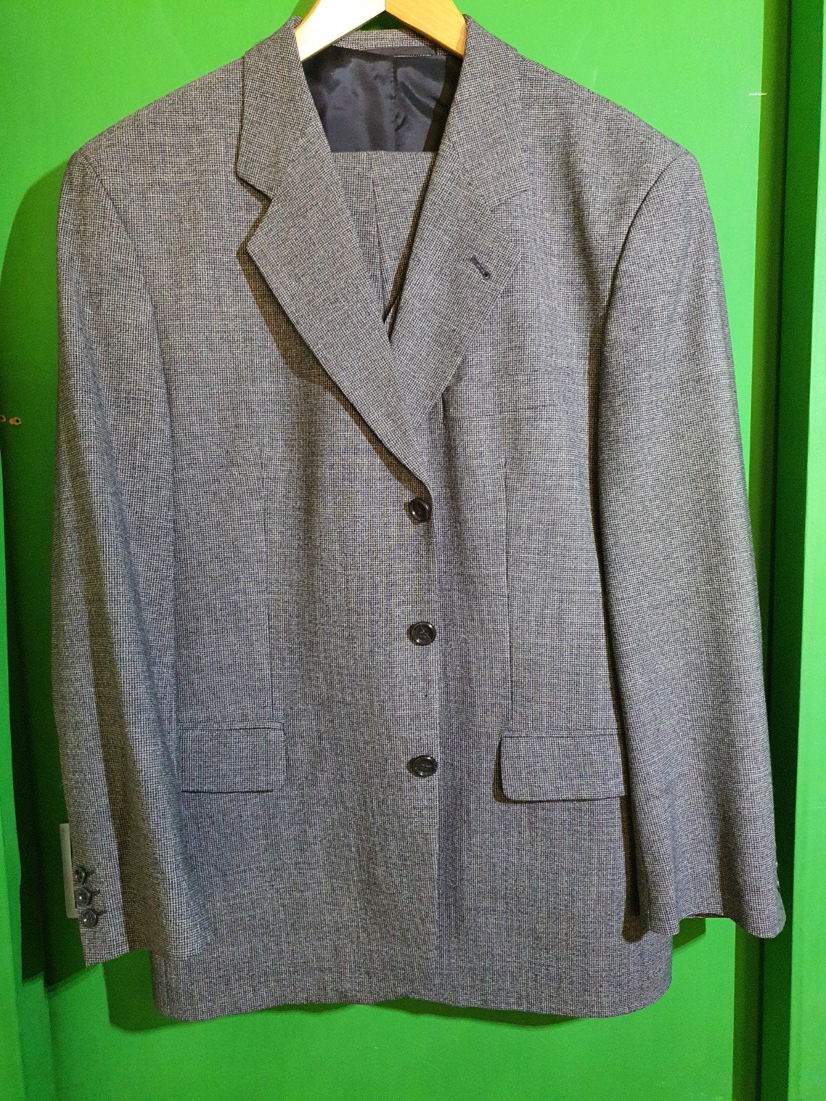 3 delig pak maat 52 Gilberto Wol, Kleding | Heren, Ophalen of Verzenden, Zo goed als nieuw, Maat 52/54 (L), Grijs