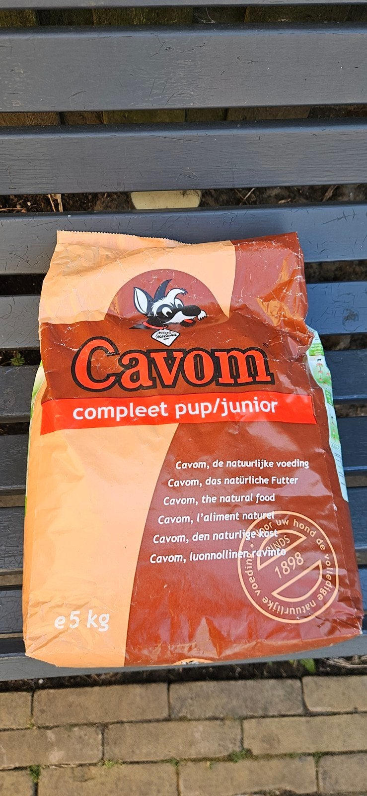 Cavom puppy compleet 5kg, Ophalen, Hond