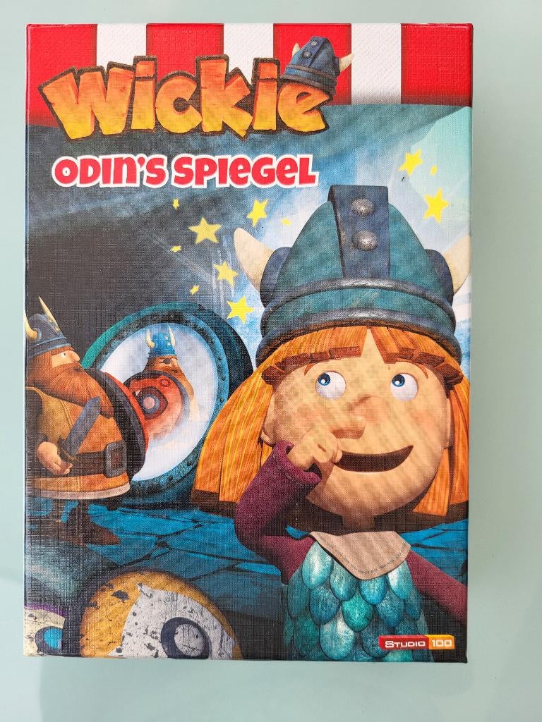 Wickie de Viking spiegel, Drie of vier spelers, Ophalen of Verzenden, Gebruikt, Studio 100