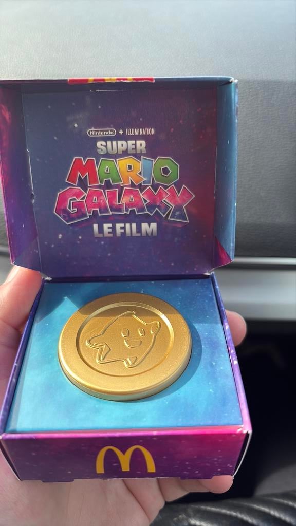 Mario Galaxy Film Munt McDonald's - Nieuw in doosje, Ophalen of Verzenden, Nieuw