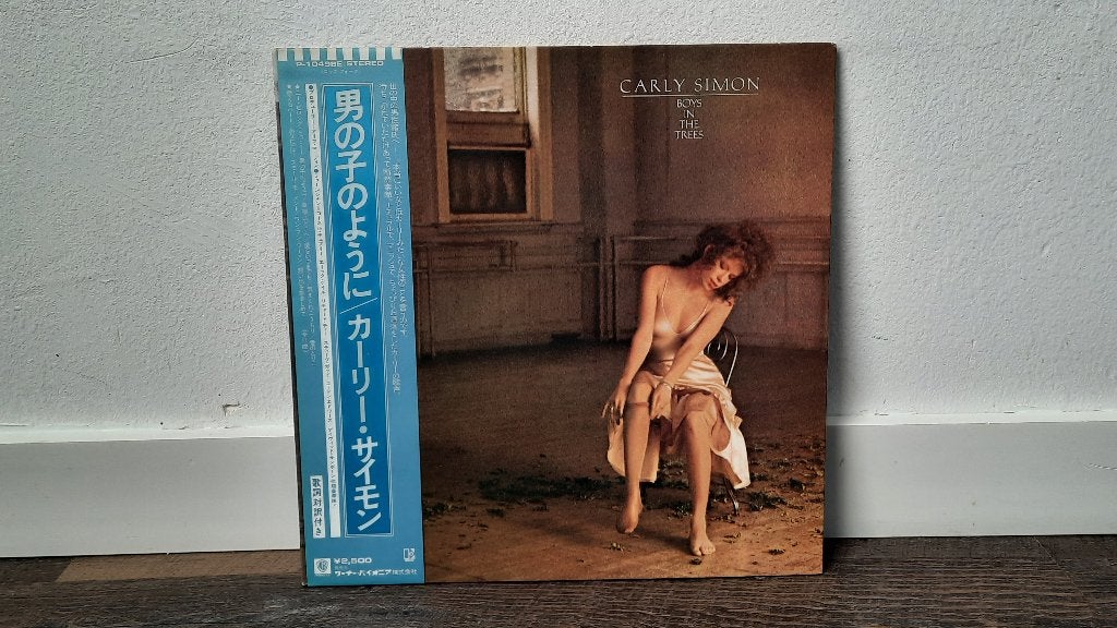 Carly Simon – Boys In The Trees LP / Vinyl Plaat, Japan, LP, Gebruikt, Ophalen of Verzenden, 12 inch