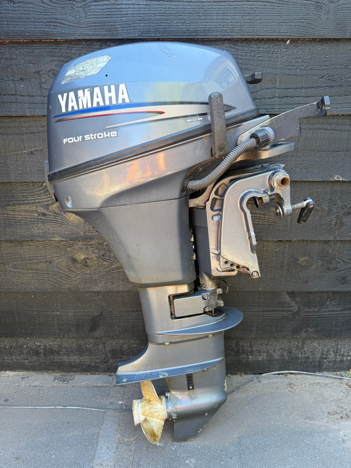 Yamaha 9.9pk Kortstaart Buitenboordmotor 2003 2-cilinder, Watersport en Boten, Ophalen, Gebruikt, 5 tot 10 pk, Viertaktmotor