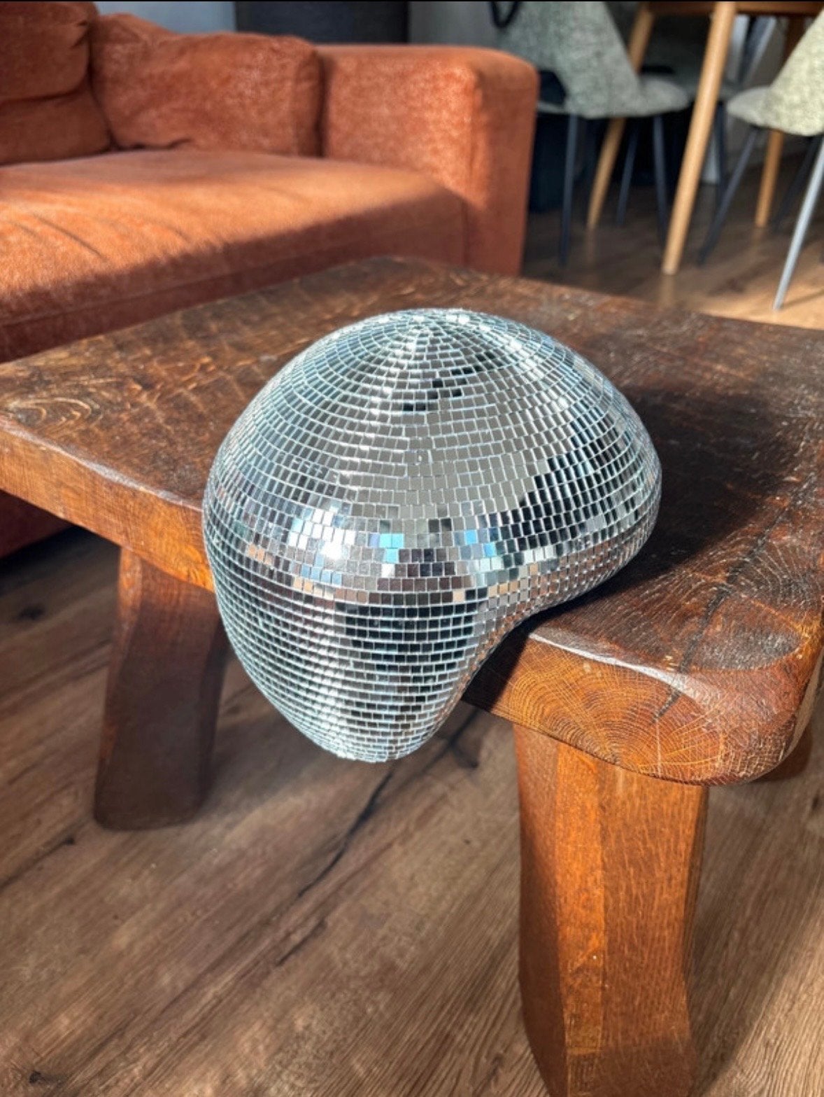Gesmolten Discobal Decoratie, Huis en Inrichting, Overige materialen, Nieuw, Ophalen of Verzenden, Modern