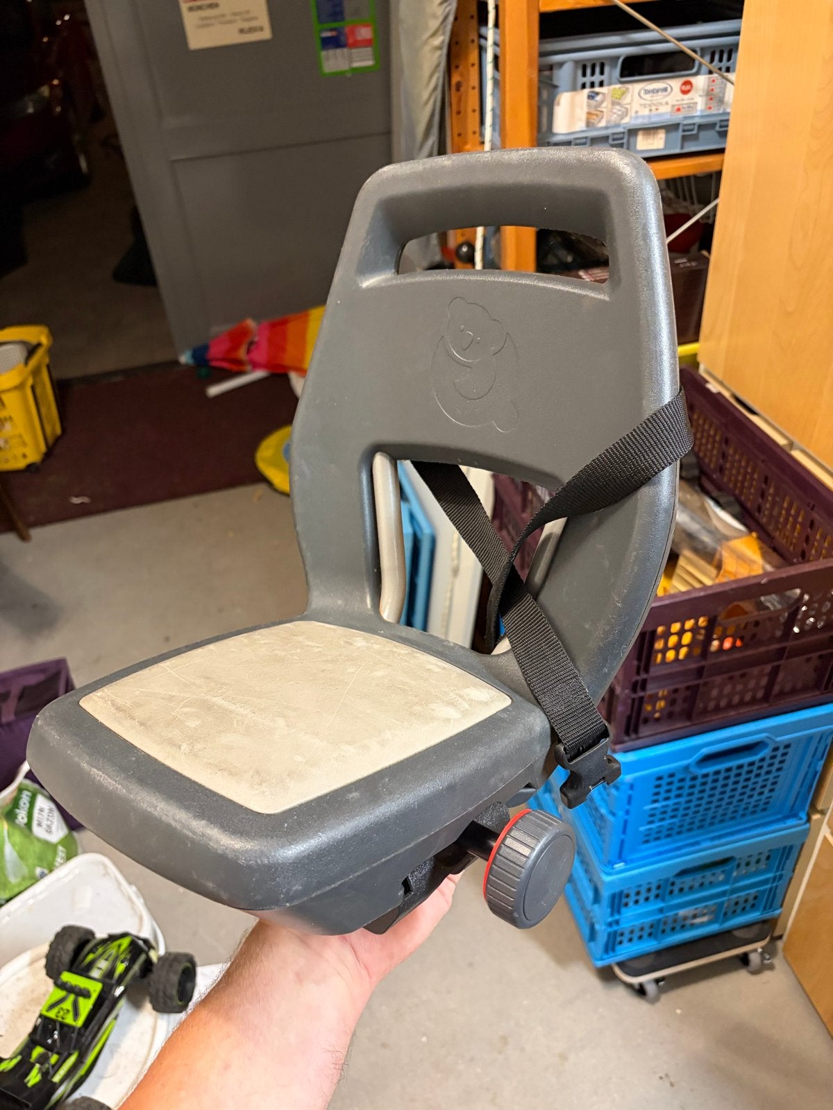 Qibbel kinderzitje voor achterop de fiets, Ophalen, Gebruikt, Achterzitje