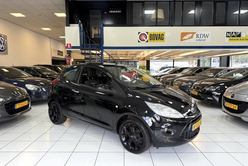 Ford Ka 1.2 Grand Prix s/s Bovag Garantie Airco, Auto's, Stof, Gebruikt, 1242 cc, 4 cilinders