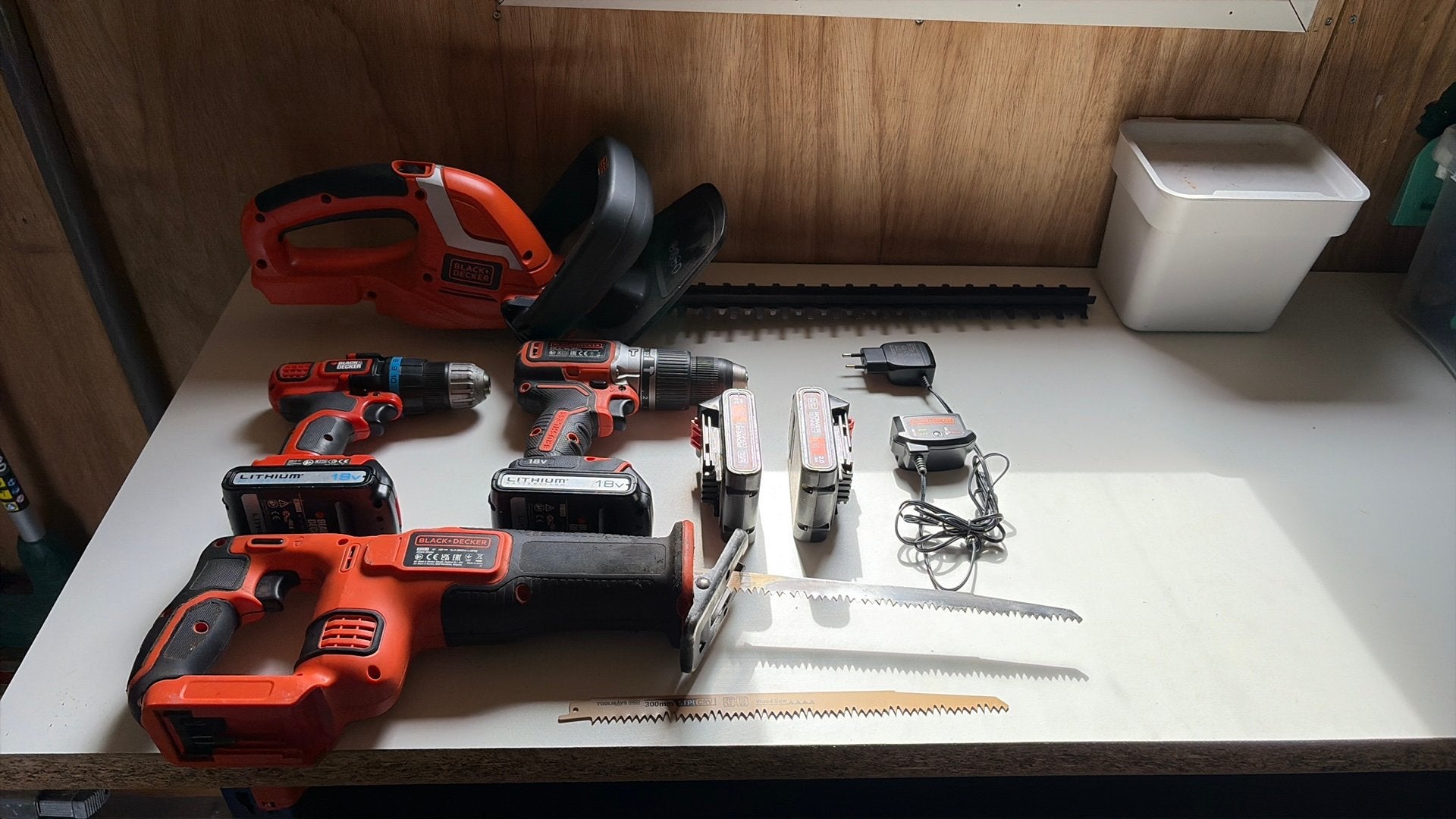 Black & decker accu gereedschap, Ophalen, Gebruikt, Accu