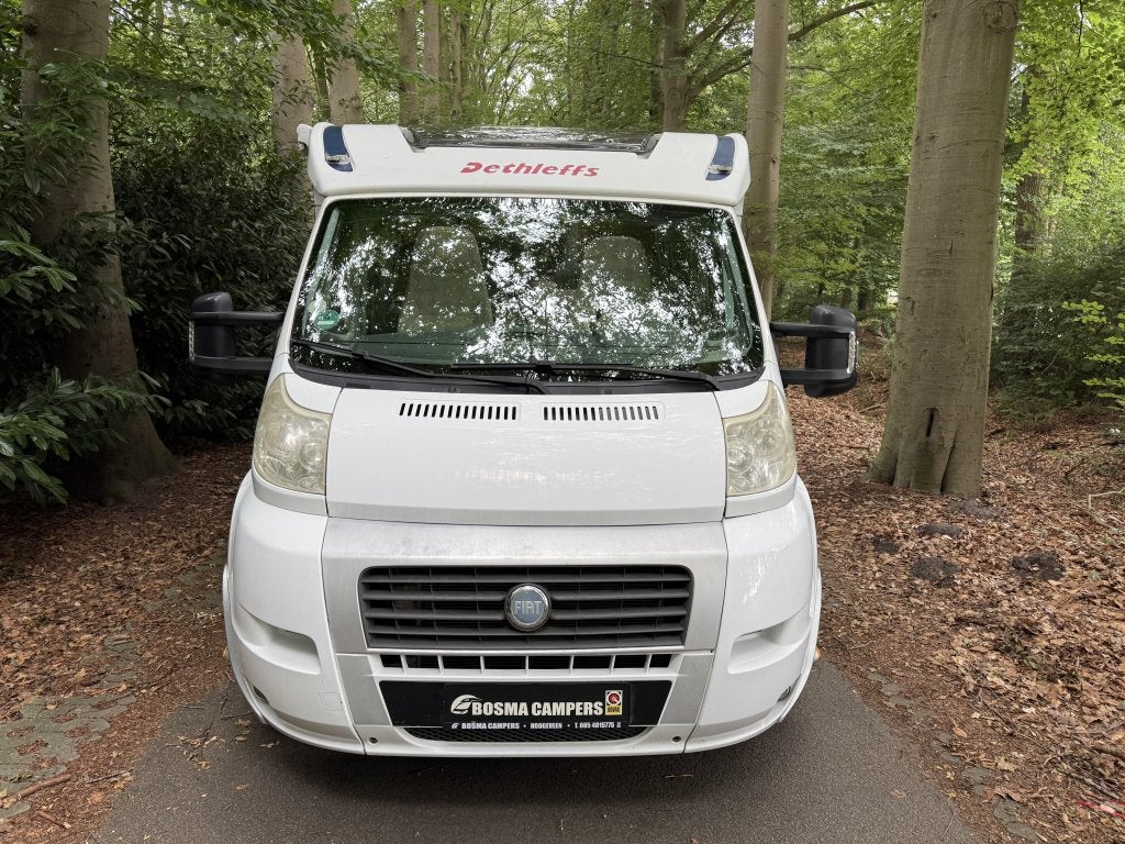 Dethleffs Advantage T 6611 Enkele Bedden 59000 km Airco 2007, Airbags, Ringverwarming, Fiat, 6 tot 7 meter