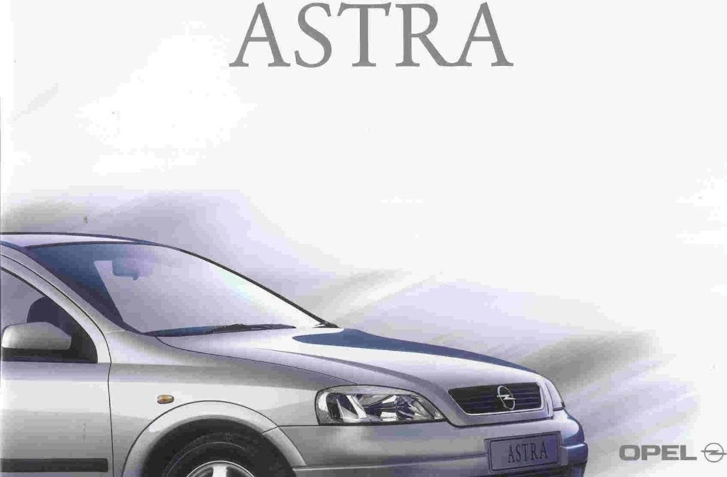Opel Astra (Astra G) (nov. 1997), Ophalen of Verzenden, Nieuw, Opel