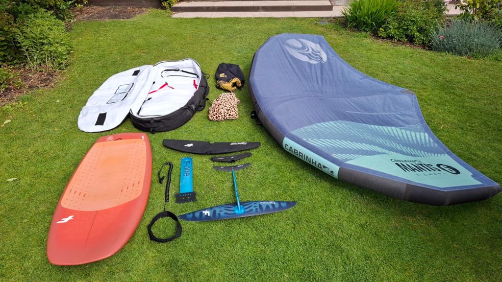 Complete Wingfoil beginnersset!, Ophalen, Gebruikt, Wingsurf-board