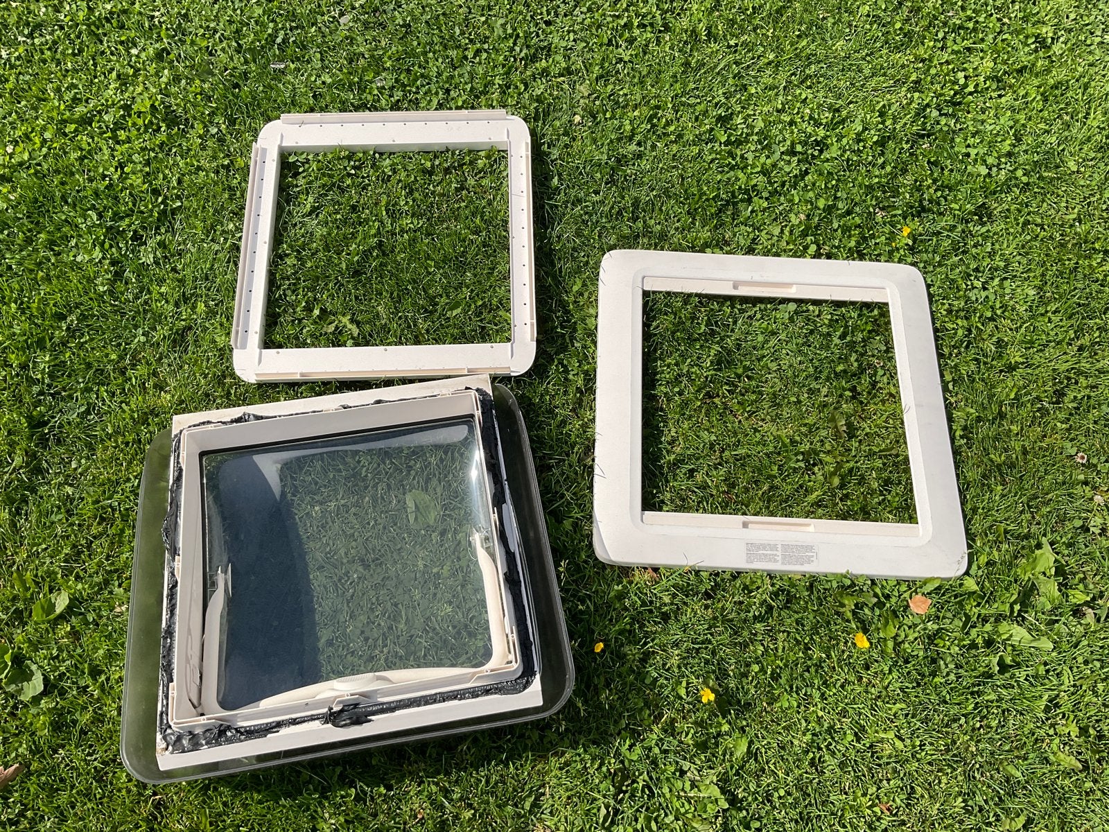 Heki dakluik mini style 40x40 cm camper uitvoering, Ophalen of Verzenden, Zo goed als nieuw, Overige typen
