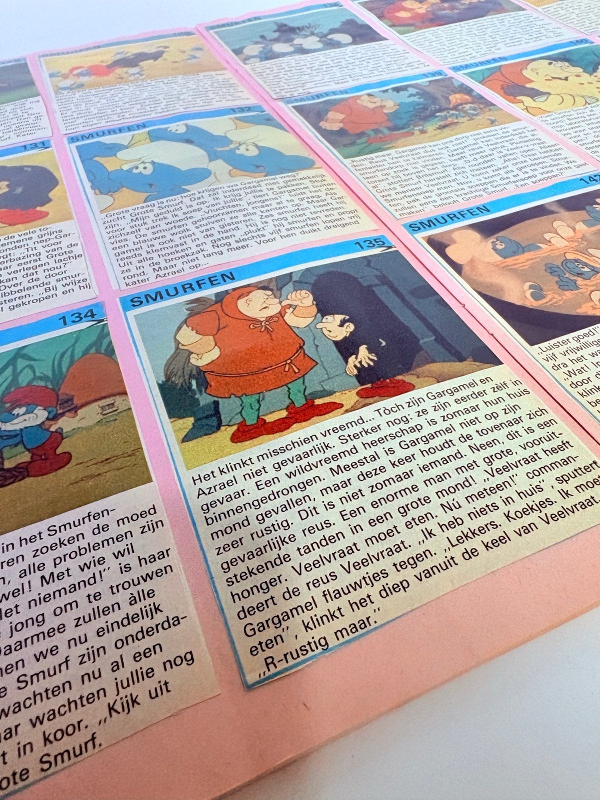 De Smurfen Verzamelalbum 1982 - Compleet met stickers, Ophalen of Verzenden, Gebruikt, Verschillende Smurfen, Stripboek