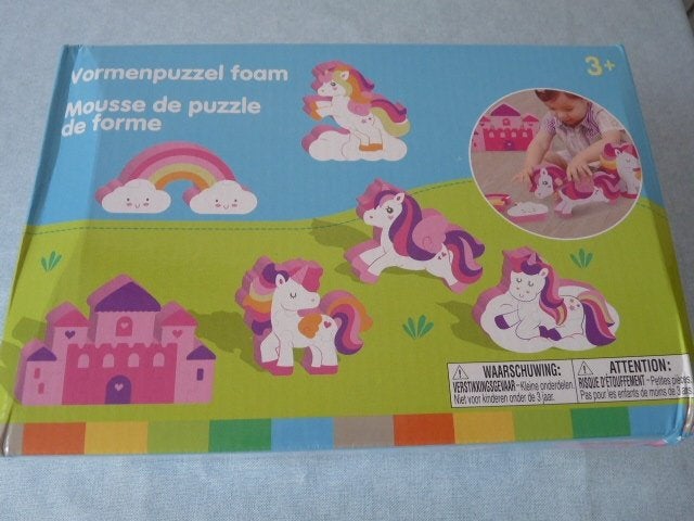  Zeemeermin foam puzzel 36 stukjes nieuw in doos, Kinderen en Baby's, Speelgoed | Kinderpuzzels, Ophalen of Verzenden, 10 tot 50 stukjes