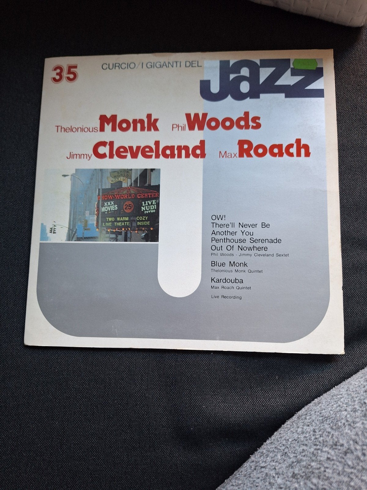 Curcio I Giganti Del Jazz 35: Monk, Woods, Cleveland,Lph, Ophalen of Verzenden, Gebruikt, Jazz