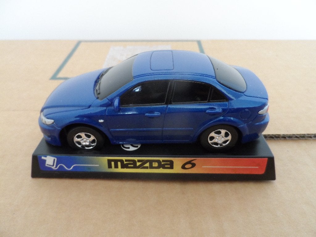 Mazda 6 Sport schaalmodel auto, blauw, Ophalen of Verzenden, Auto, Overige merken
