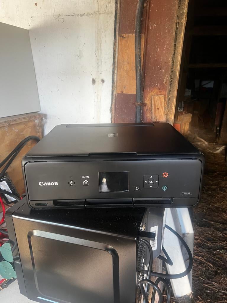 Canon Pixma TS5050 All-in-One Printer, Computers en Software, Printers, Gebruikt, Inkjetprinter, All-in-one, Kleur printen