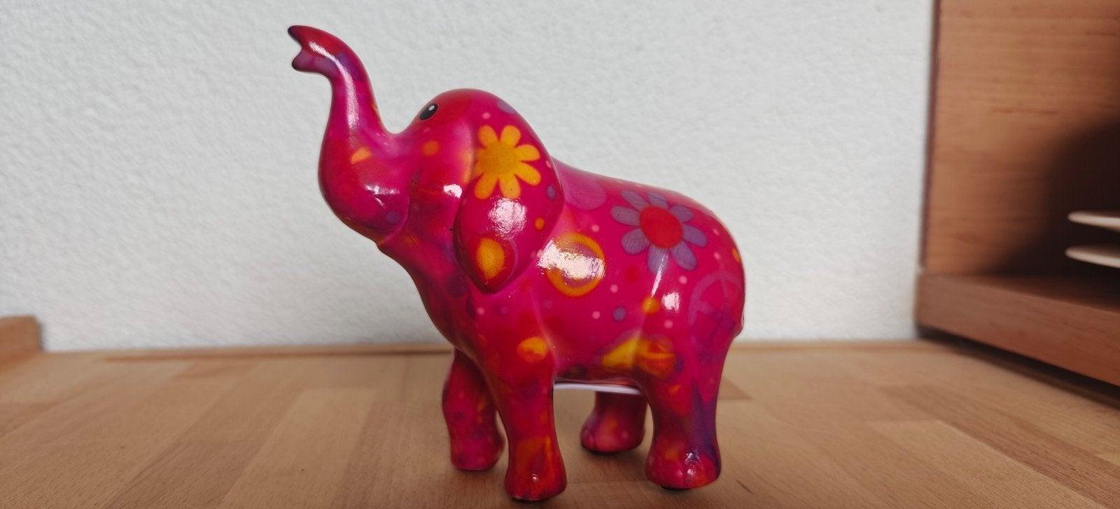 Pomme Pidou spaarpot Olifant 12,5 cm hoog, Ophalen of Verzenden, Zo goed als nieuw, Steen, Aardewerk of Keramiek, Dier