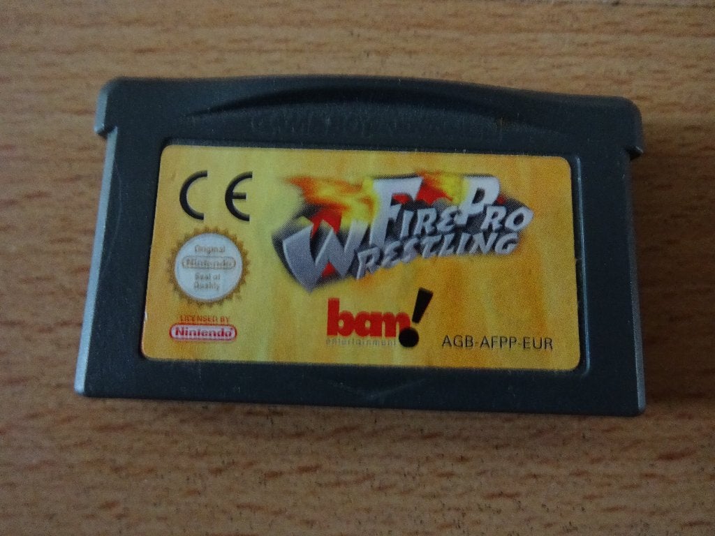 GBA Fire Pro Wrestling , Game Boy Advance Nintendo Game, 1 speler, Ophalen of Verzenden, Gebruikt, Vanaf 16 jaar