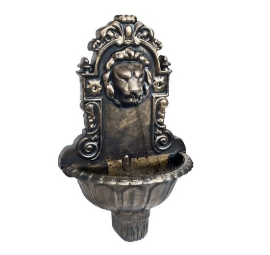 Nieuwe Waterfontein Bronzen Leeuw, Ophalen, Nieuw, Kunststof, Overige typen
