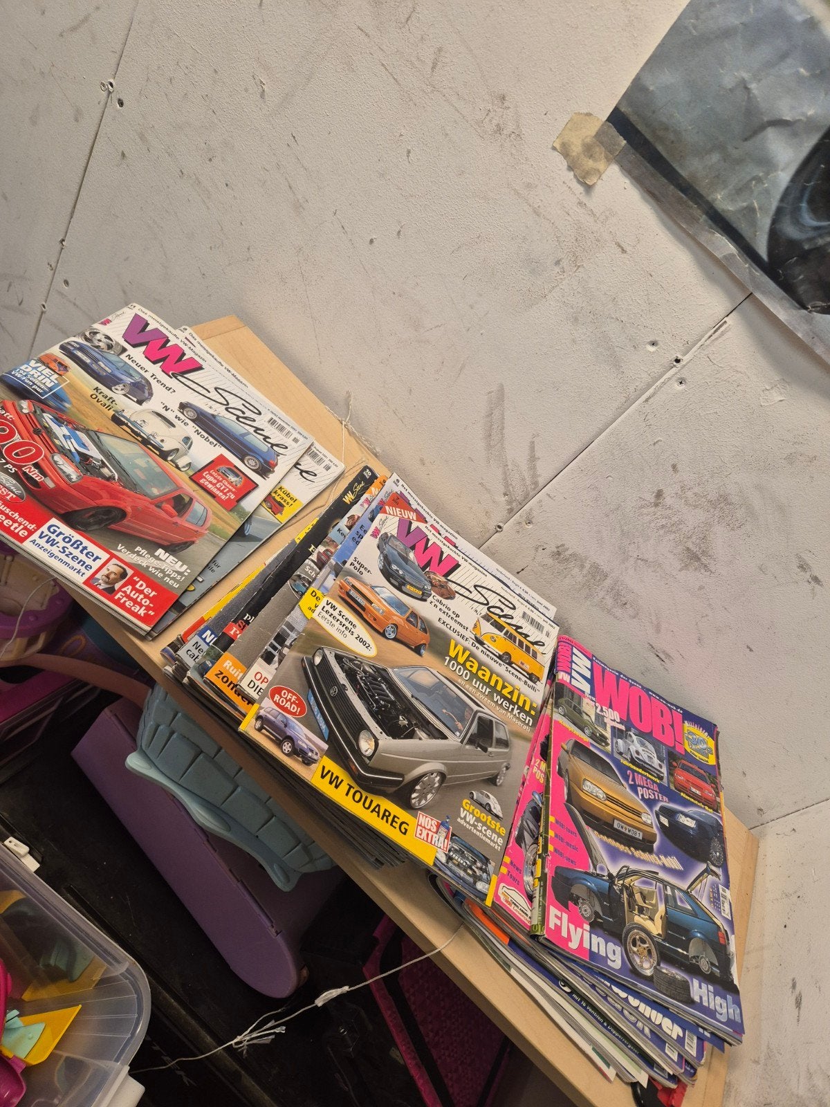 VW Scene, Auto en Tuning, VW WOB magazines 2002 tm 2005, Boeken, Ophalen, Gelezen, Overige typen