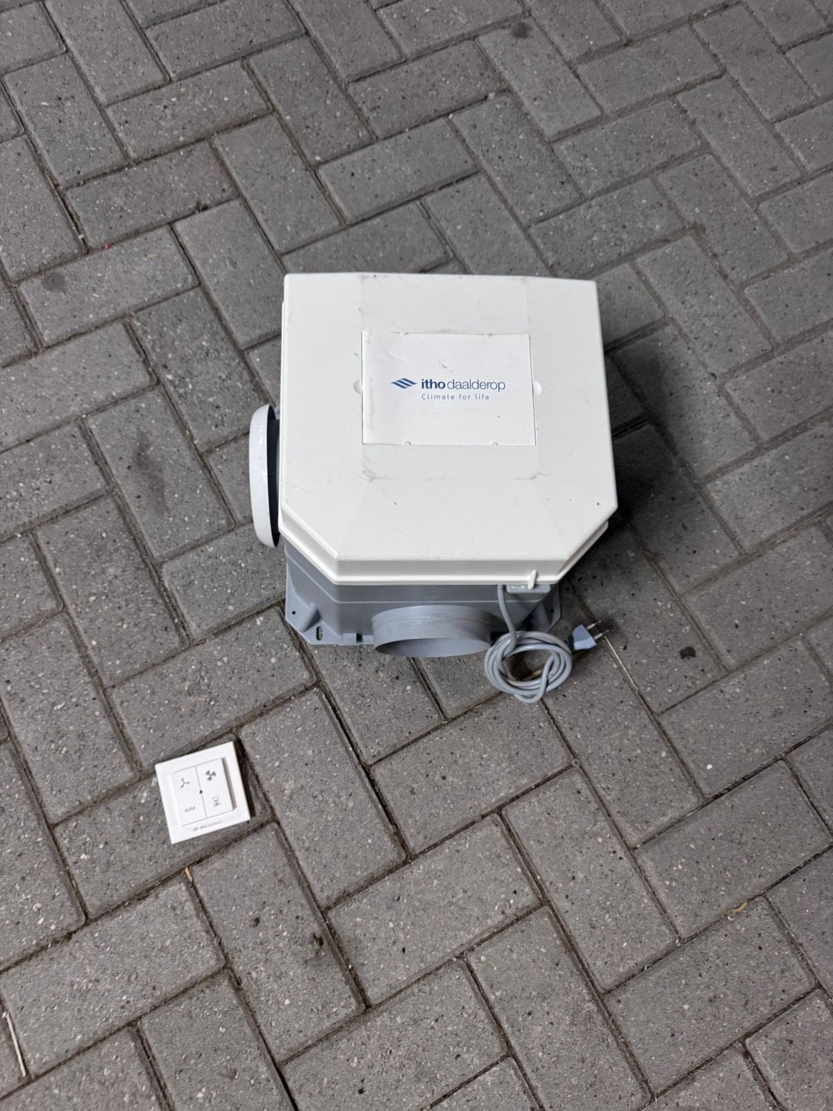 Itho Daalderop CVE-S PAK mechanische ventilatiebox, Ophalen of Verzenden, Zo goed als nieuw, Ventilator