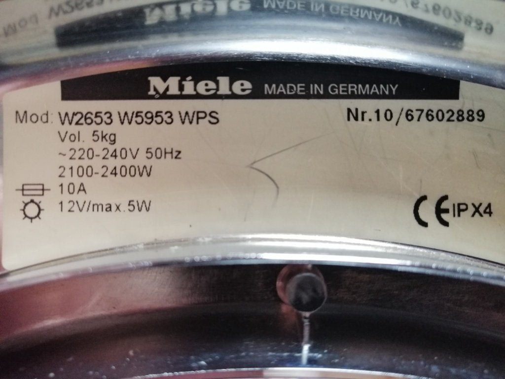 Verschillende Miele wasmachine onderdelen, Witgoed en Apparatuur, Ophalen of Verzenden, Gebruikt