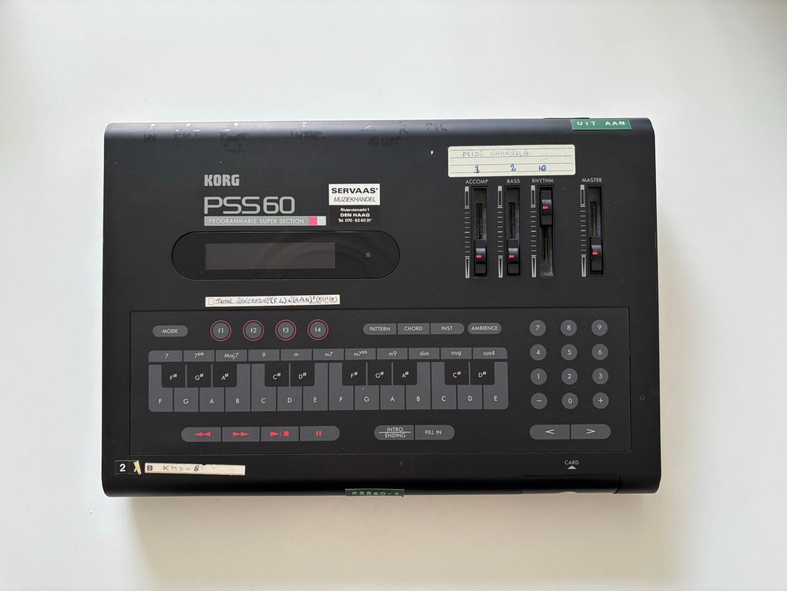 Korg PSS60, Muziek en Instrumenten, Drumcomputers, Gebruikt, Korg, Ophalen of Verzenden