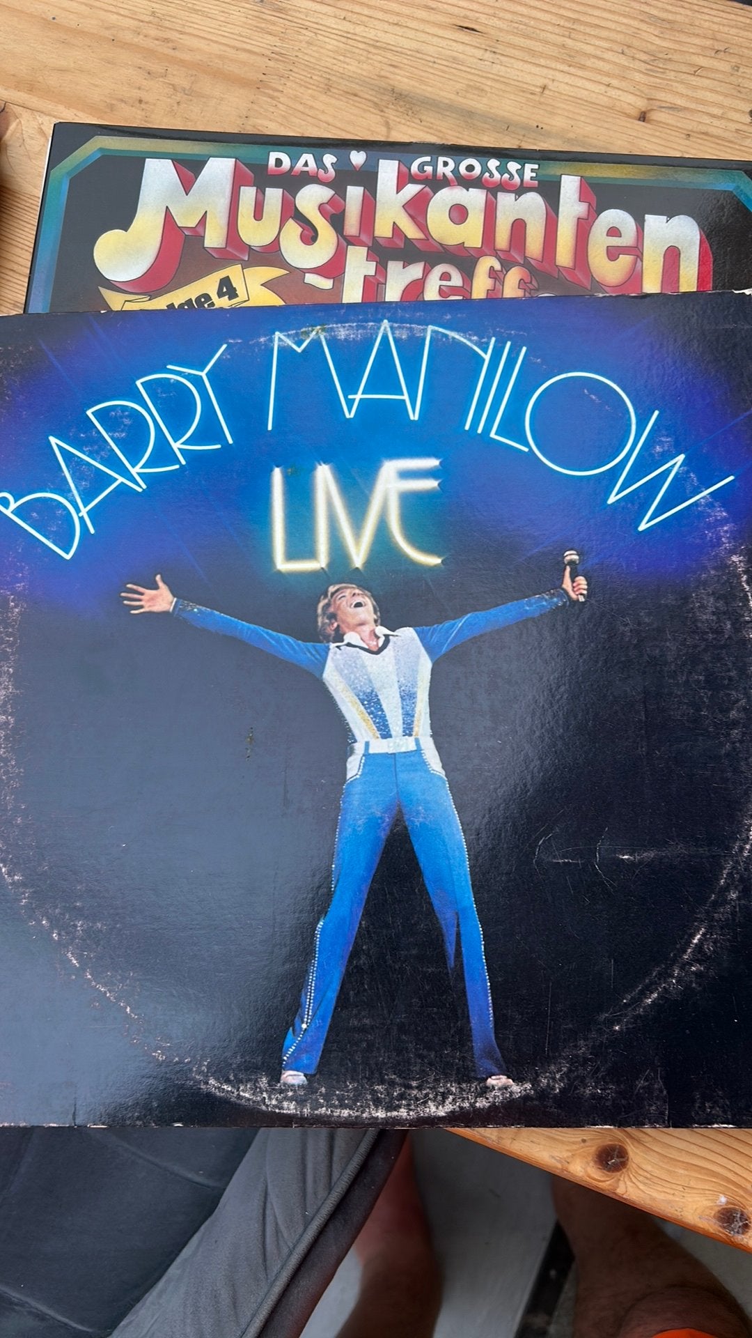 Barry Manilow live elpee, Ophalen of Verzenden, Zo goed als nieuw