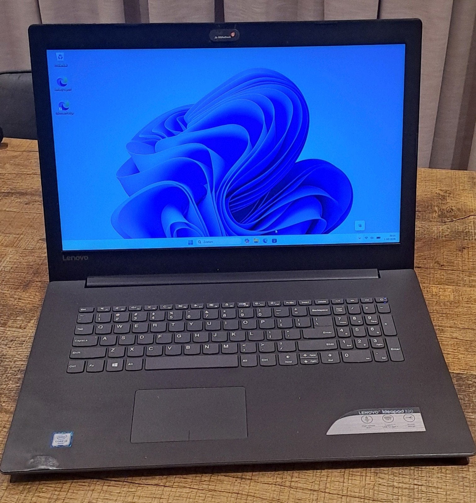 Lenovo ideapad 320 17isk type 80XJ, Computers en Software, 2 tot 3 Ghz, Qwerty, Lenovo IdeaPad 320 17.3, SSD