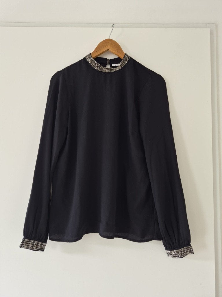 Blouse ONLY maat 38 zwart - dames, Maat 38/40 (M), Only, Zwart, Ophalen of Verzenden