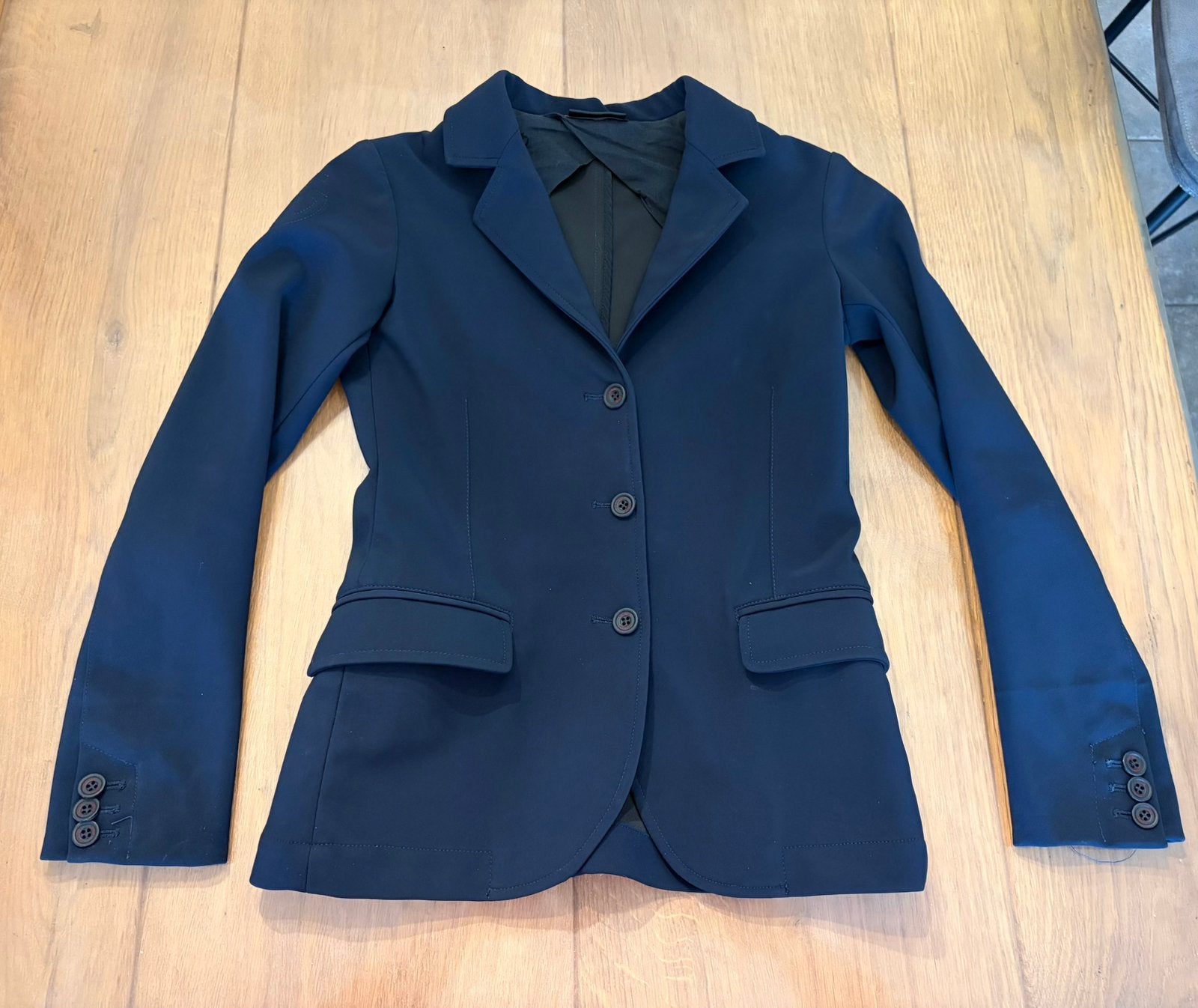 Cavalleria Toscana rijjasje donkerblauw maat 12 jaar, Dieren en Toebehoren, Paardrijkleding, Ophalen of Verzenden, Zo goed als nieuw