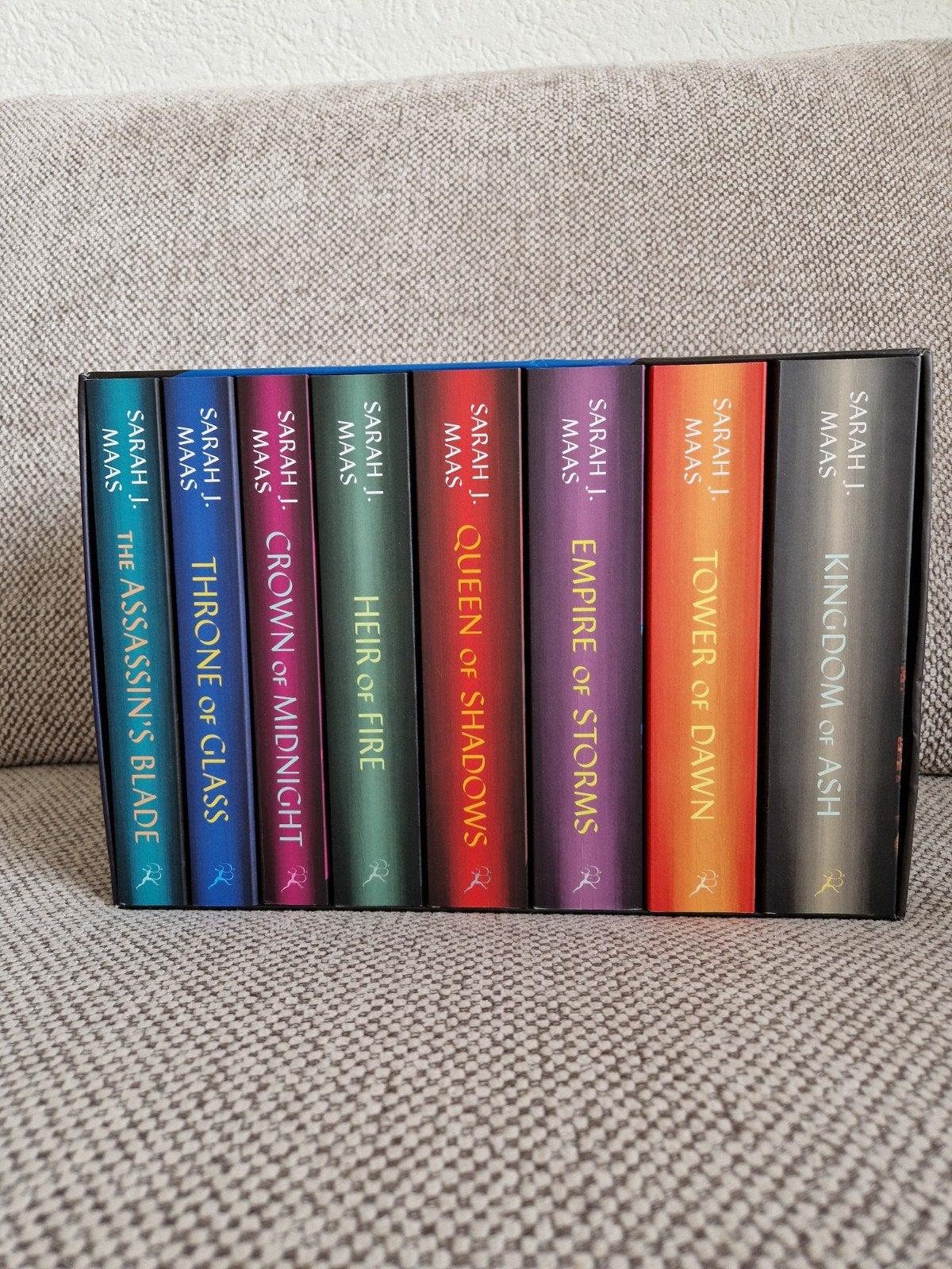 Throne of Glass paperback box set - Sarah J Maas (Engels), Boeken, Fantasy, Ophalen of Verzenden, Zo goed als nieuw, Sarah J. Maas