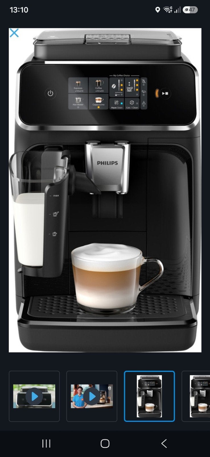 Series 2300 EP2334/10 Volautomatisch espressoapparaat  nieuw, Ophalen, Overige modellen, Koffiebonen