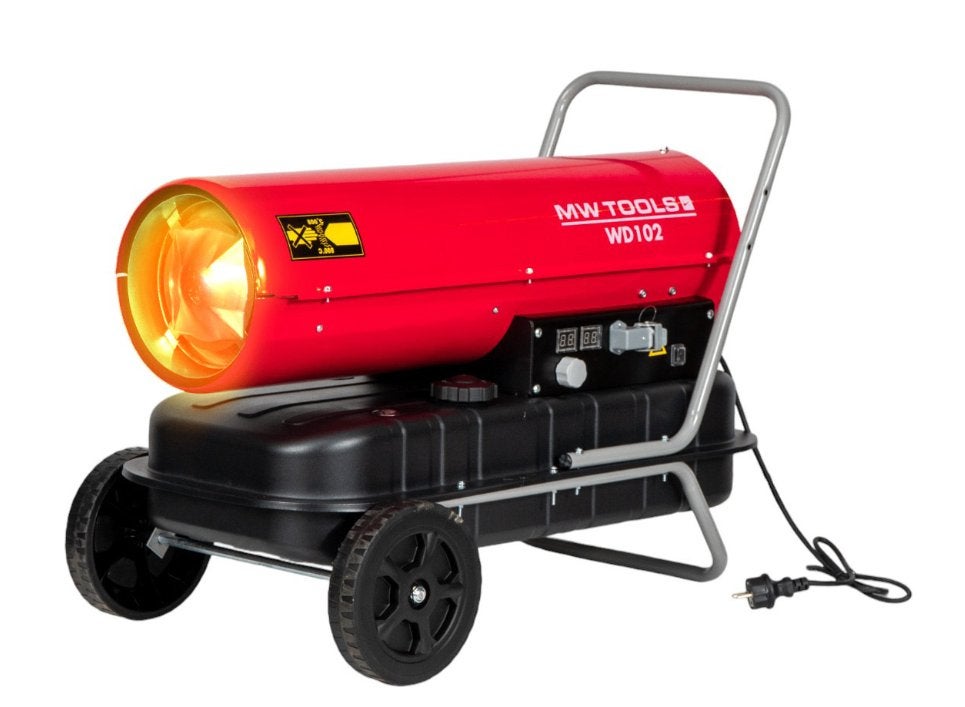 Heater kachel diesel gestookt (direct) 50kW MWTools, Ophalen, 60 tot 150 cm, 80 cm of meer, 800 watt of meer
