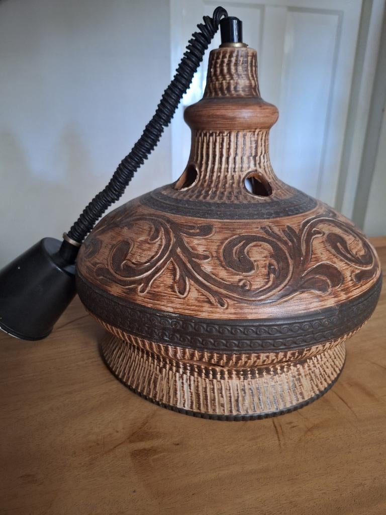 Vintage Fat Lava hanglamp, Huis en Inrichting, Lampen | Hanglampen, Ophalen of Verzenden, Minder dan 50 cm