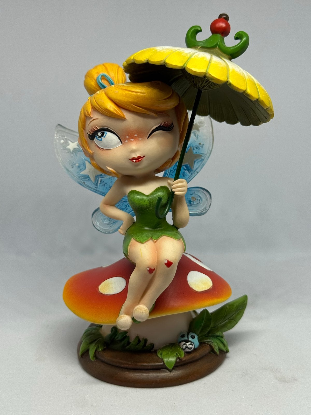 TinkerBell beeldje - Disney Showcase Collection, Ophalen of Verzenden, Peter Pan of Pinokkio, Zo goed als nieuw, Beeldje of Figuurtje