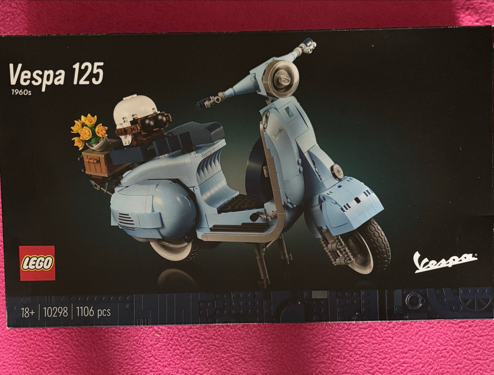 LEGO Vespa 125 (10298), Kinderen en Baby's, Ophalen, Lego, Zo goed als nieuw, Icons