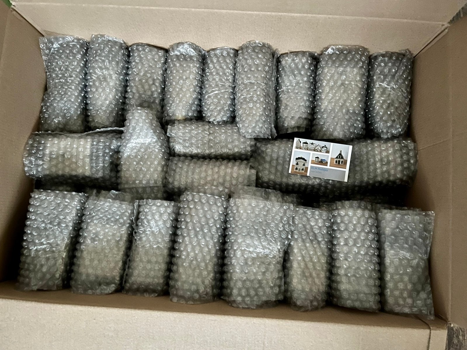Koop hier uw KLM huisjes (V.a. €7,-), Ophalen of Verzenden, Zo goed als nieuw, 81 t/m 91, Gevuld