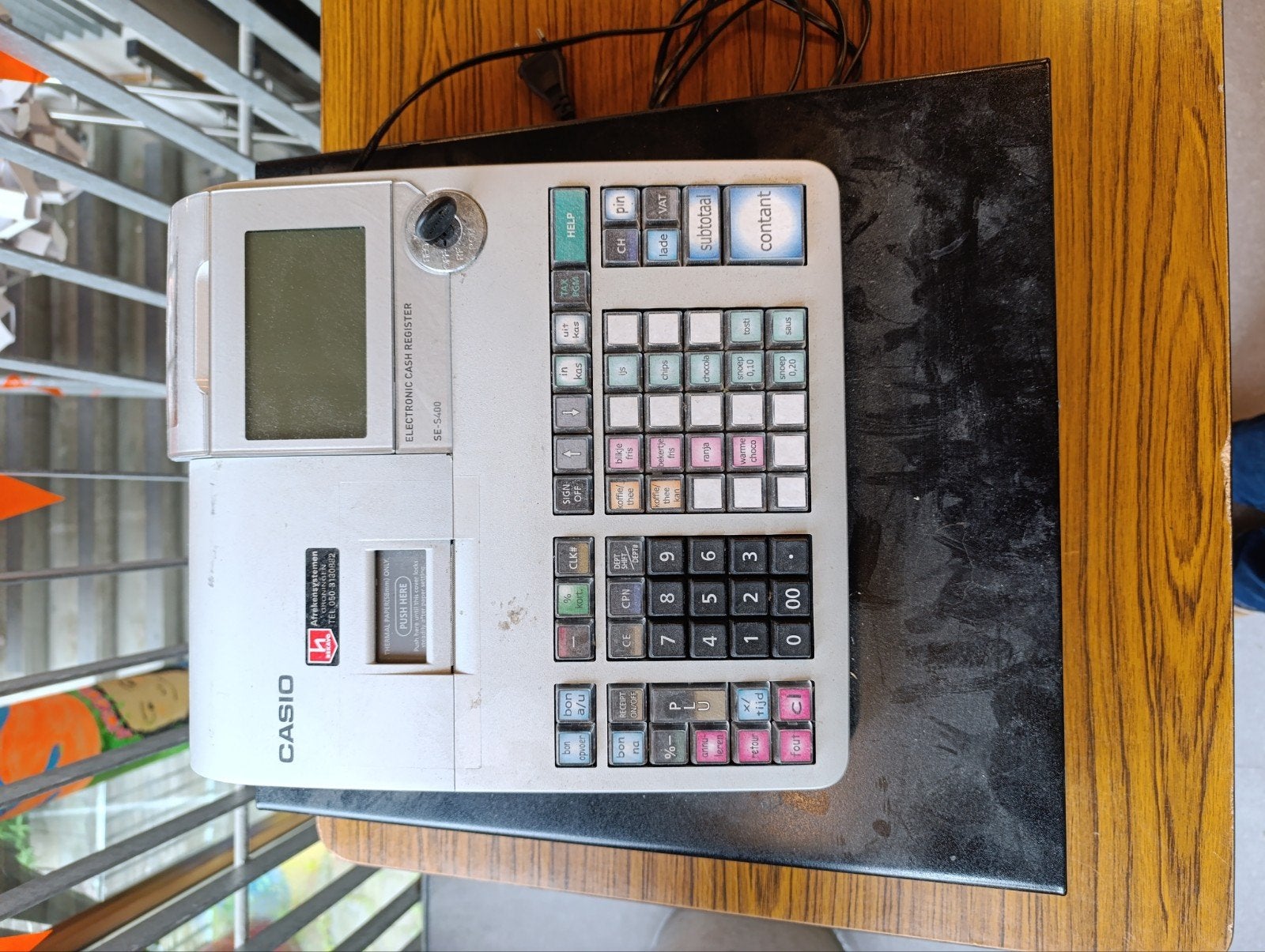 Casio SF-5400 Elektronische Kassa, Verzamelen, Ophalen