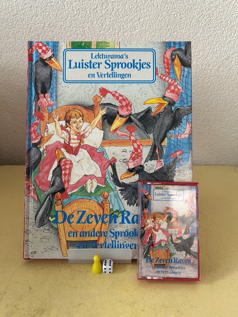 Lekturama Luistersprookjes 38 De Zeven Raven (Met Cassette), Boeken, Ophalen of Verzenden, Zo goed als nieuw, Diverse auteurs