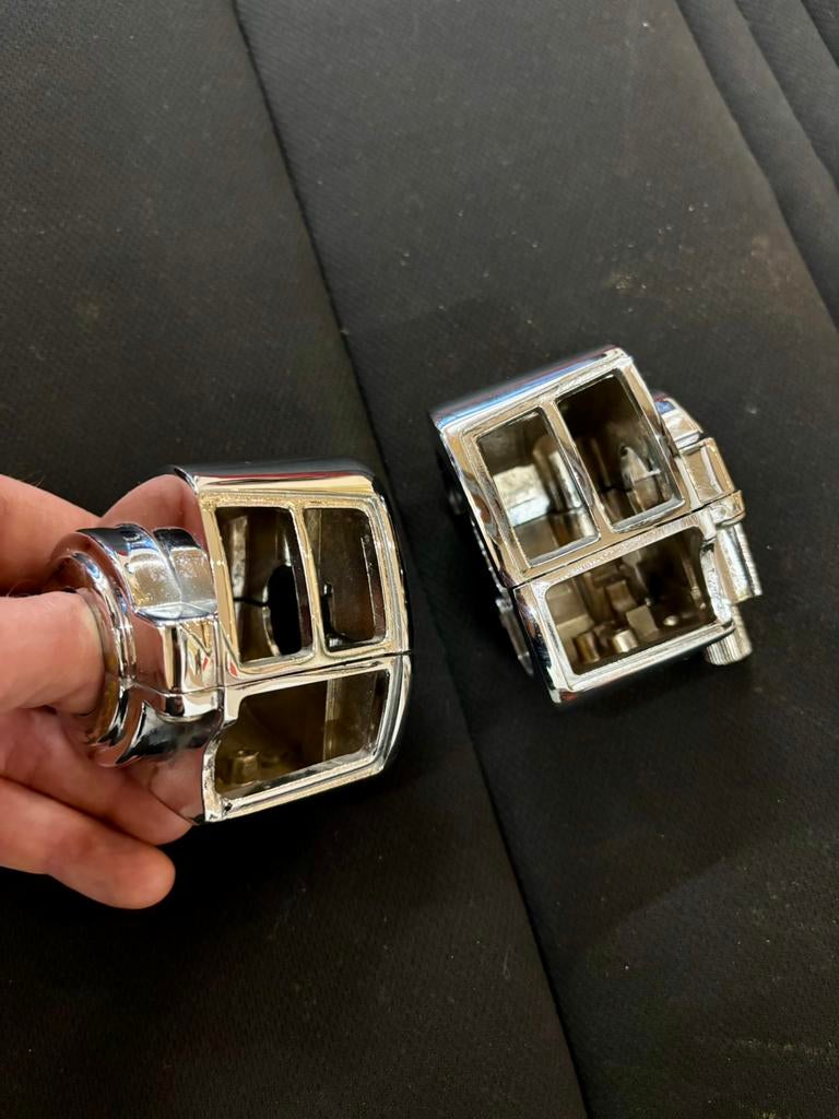 Chrome switch housing evo, Verzenden, Gebruikt