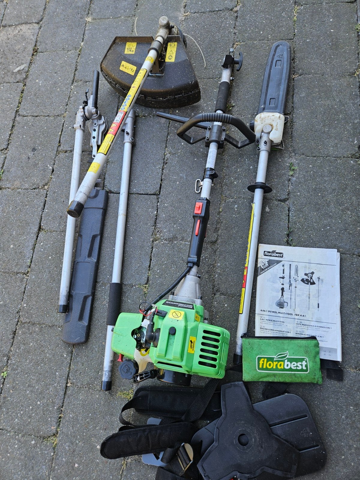 florabest FBK 4 A1 multitool, Ophalen, Gebruikt, Benzine, Florabest