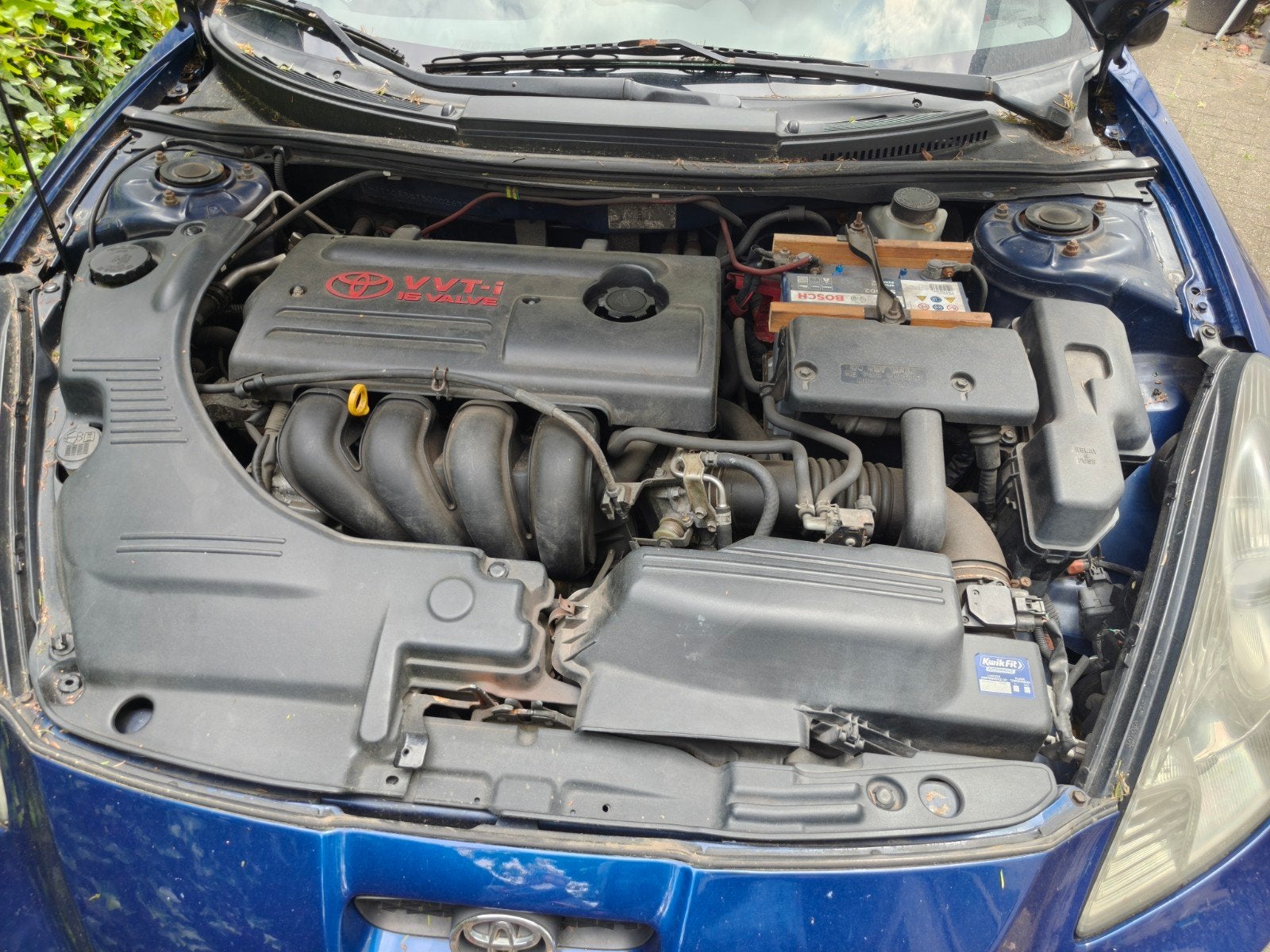 Toyota Celica 1.8 16V Vvti 2000 Blauw, 1794 cc, 49 €/maand, 1200 kg, Handgeschakeld