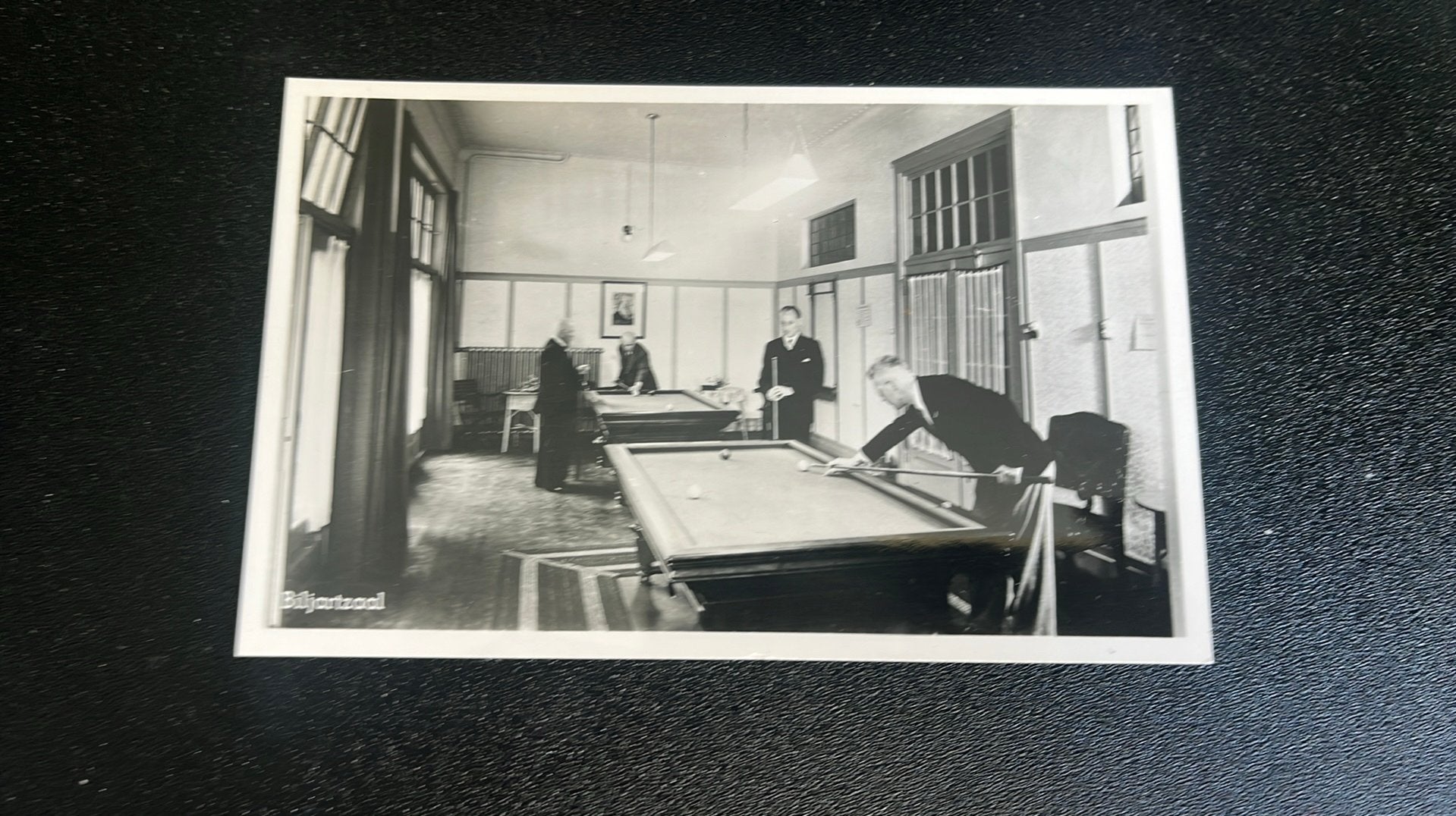 Biljartzaal Amsterda Laag Soeren Herstellingsoord, Ophalen of Verzenden, 1940 tot 1960, Ongelopen, Overige thema's