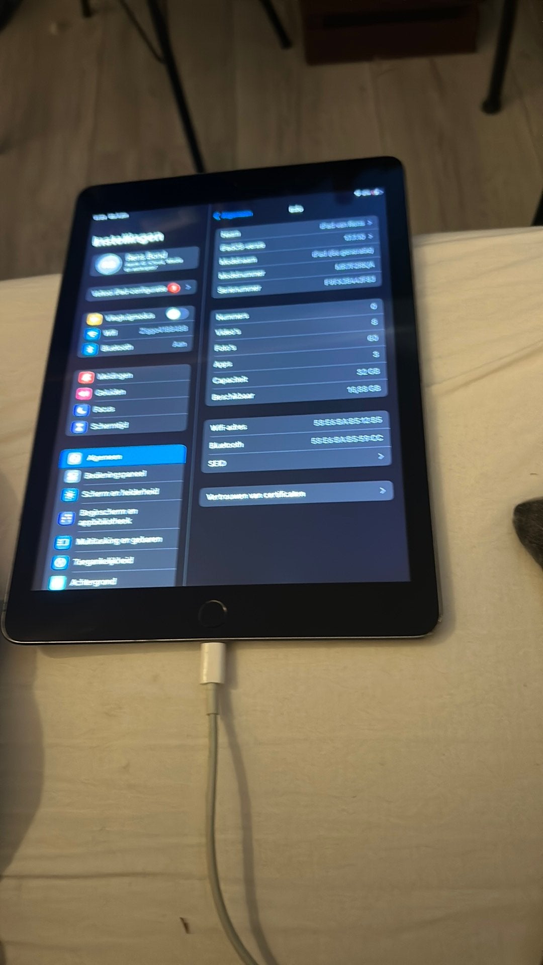 Ipad 6th gen, Ophalen