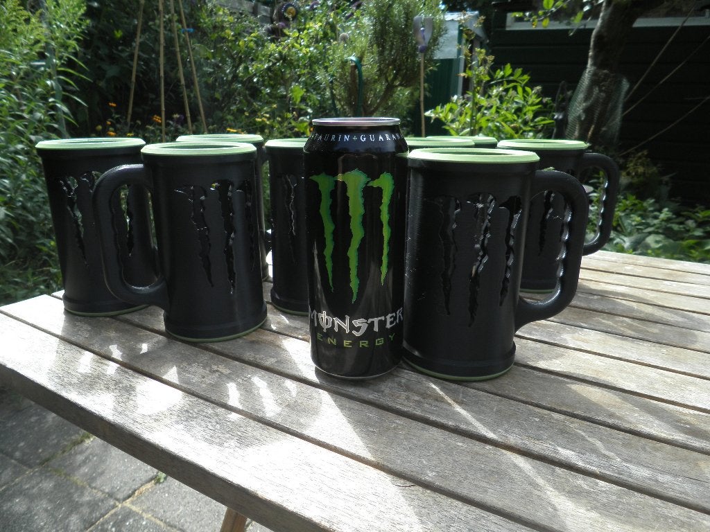 Monster Energy blikhouders 9 stuks in 1 koop, Ophalen of Verzenden, Nieuw, Gebruiksvoorwerp